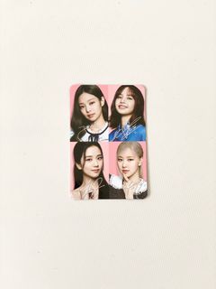 OREO Blackpink Photocard