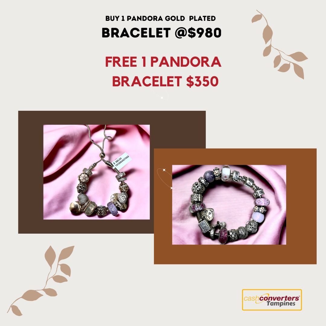 TM PANDORA BRACELET BUY 1 GET 1 FREE Women s Fashion Watches