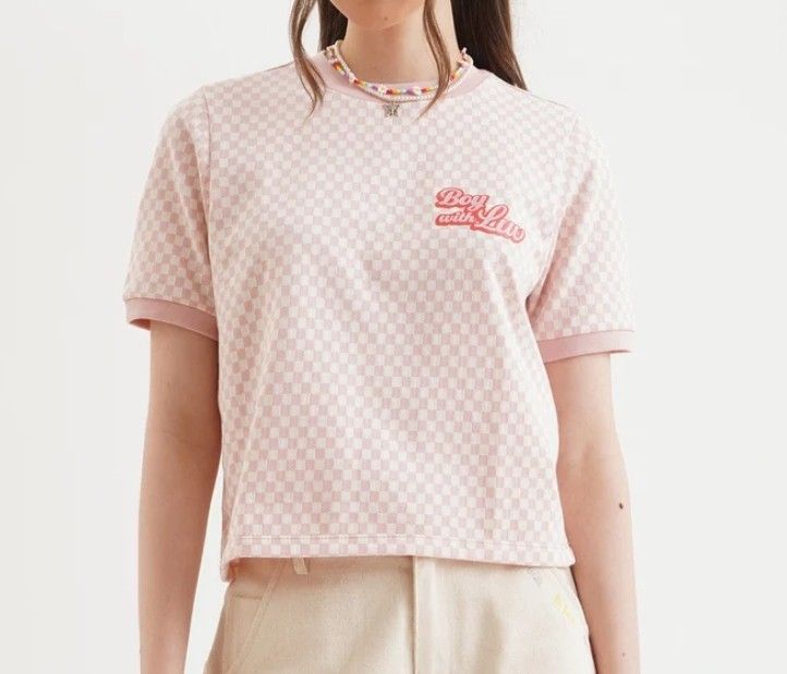 BTS x Penshoppe BWL Jacquard top (Category: Shirts) located in Quezon City. Submitted by ParkFilter (Listing ID 1221346313, Image 1). Description: Original price 799. Used once and has little damage due to shirt security tag.