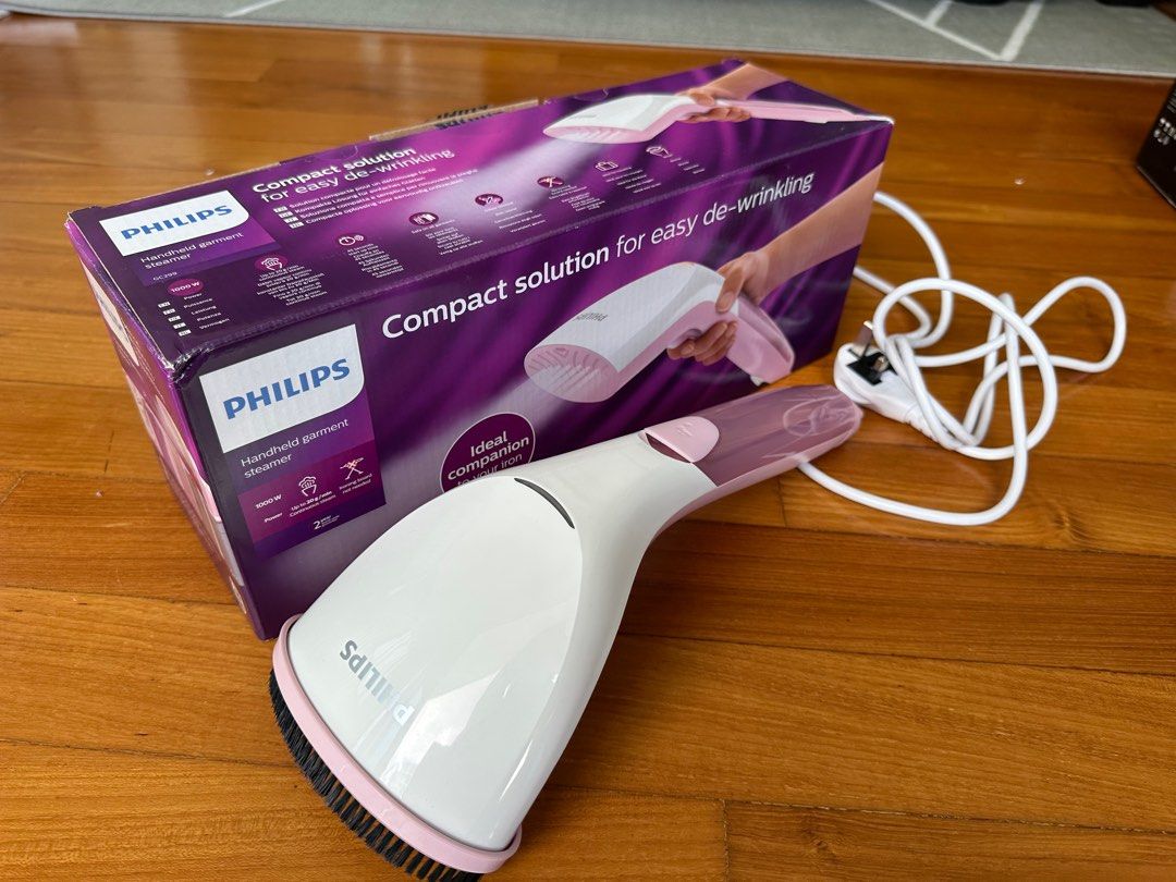 Philips handheld garment steamer 1000w, TV & Home Appliances, Irons