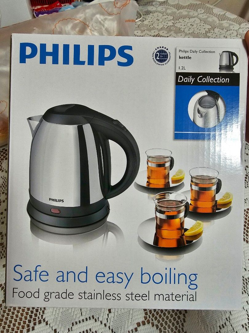 Philips kettle 1.2L HD9303, TV & Home Appliances, Kitchen Appliances