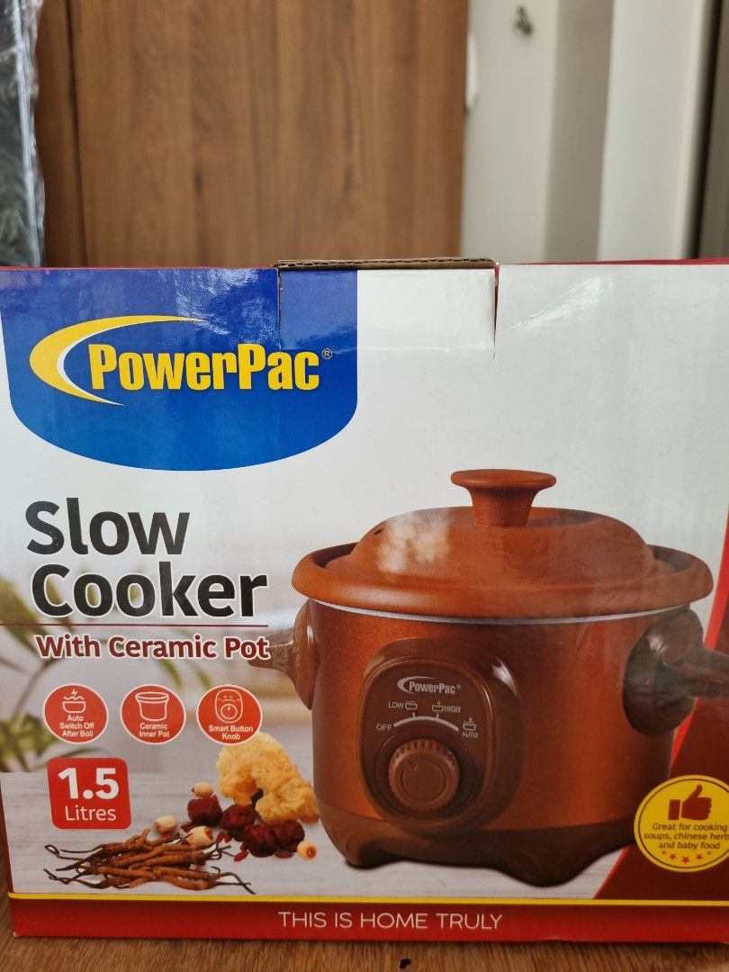 PowerPac slow cooker, TV & Home Appliances, Kitchen Appliances, Cookers