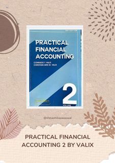 Practical Financial Accounting Volume 2 2021 ed