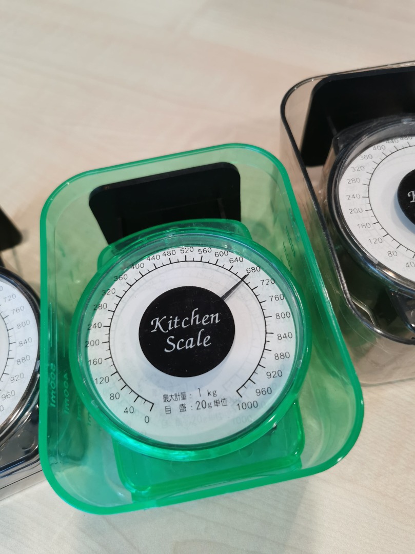 🔥[PRELOVED]🔥 Daiso Scale Kitchen Baking Tools 1kg (mini), Furniture