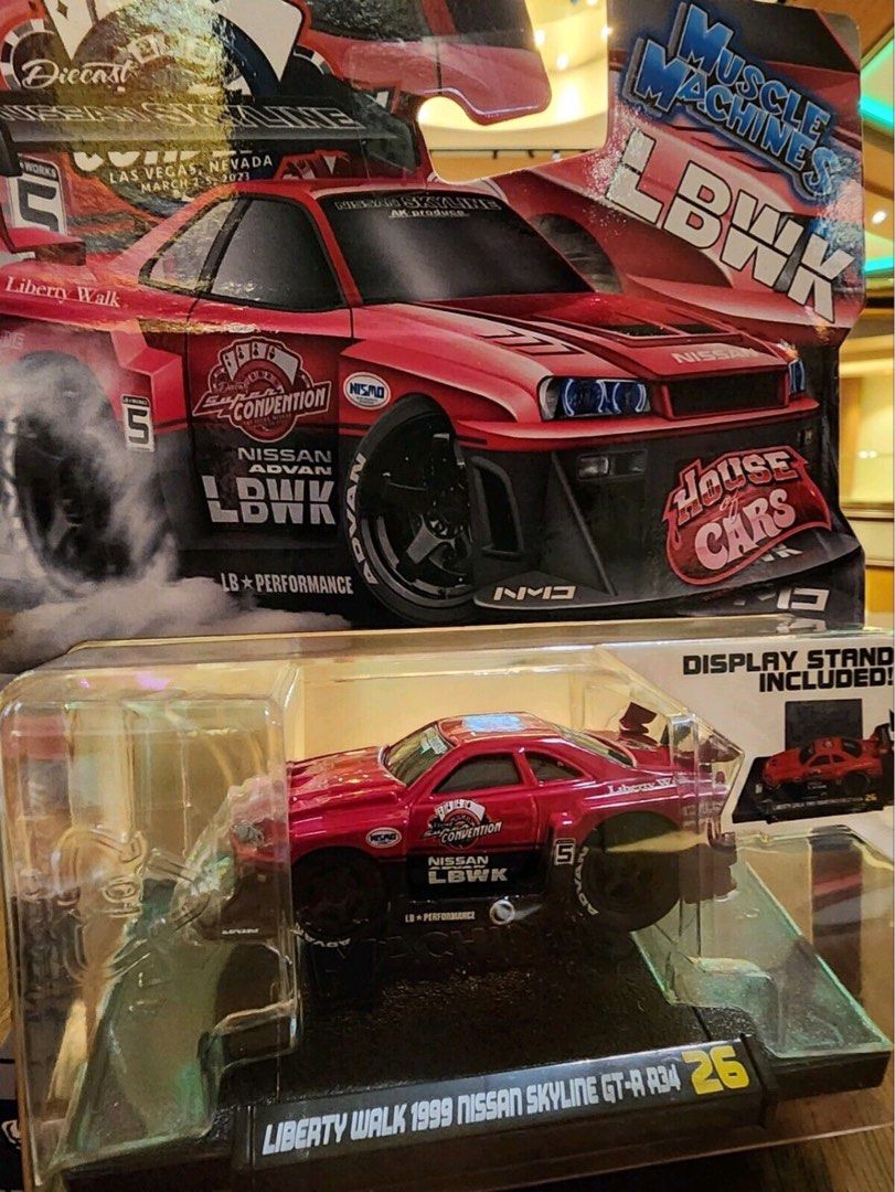 Muscle Machines Liberty Walk Skyline Las Vegas Diecast 2023 Convention [Not Hot Wheels], Hobbies