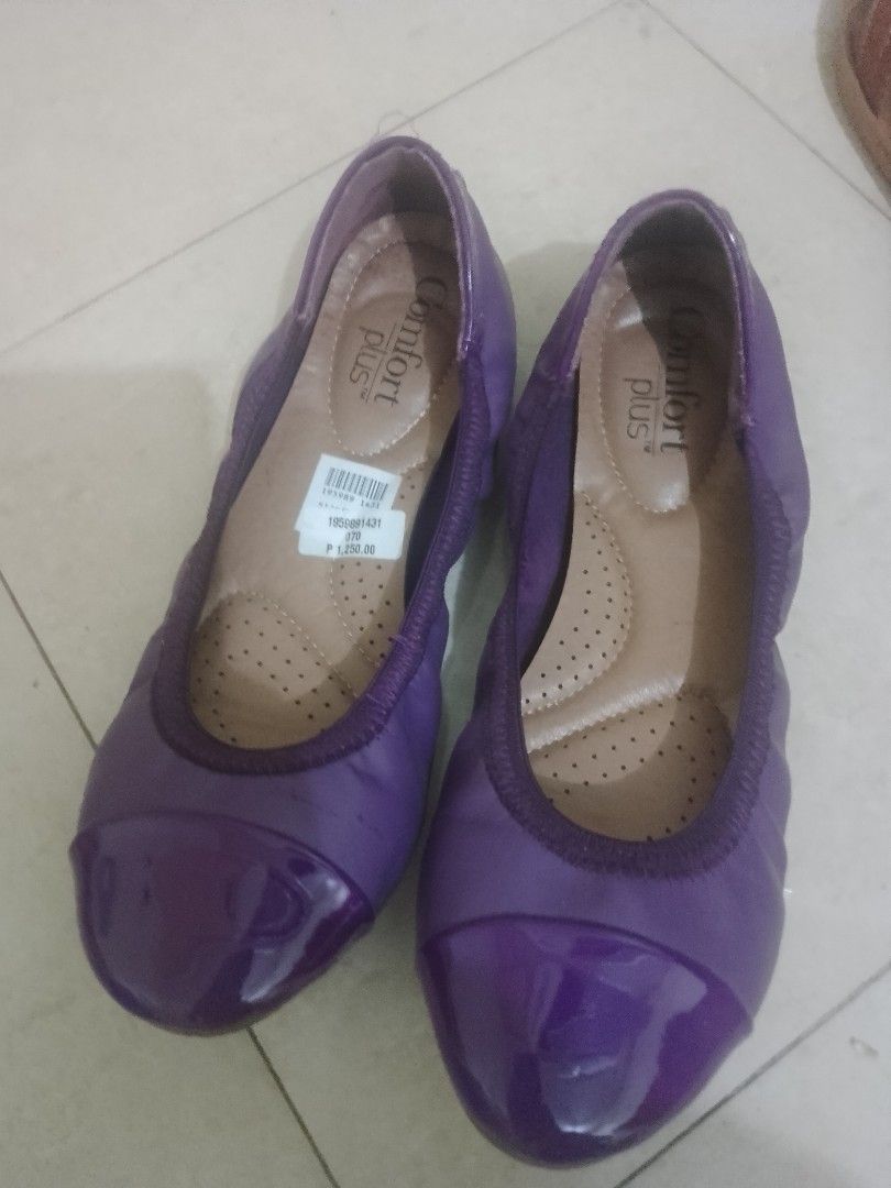 Purple flats payless store