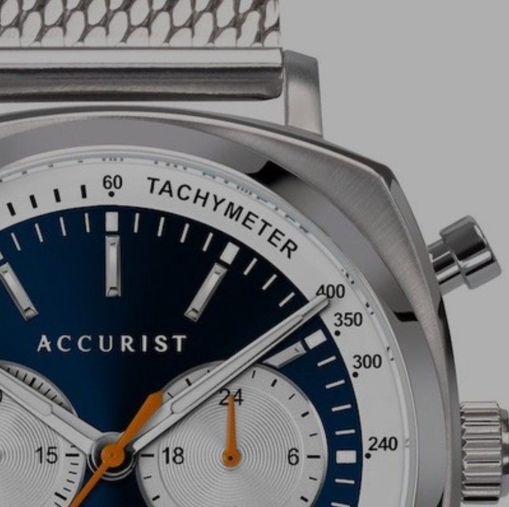 Rare Accurist Men s Retro Racer Watch Men s Fashion Watches