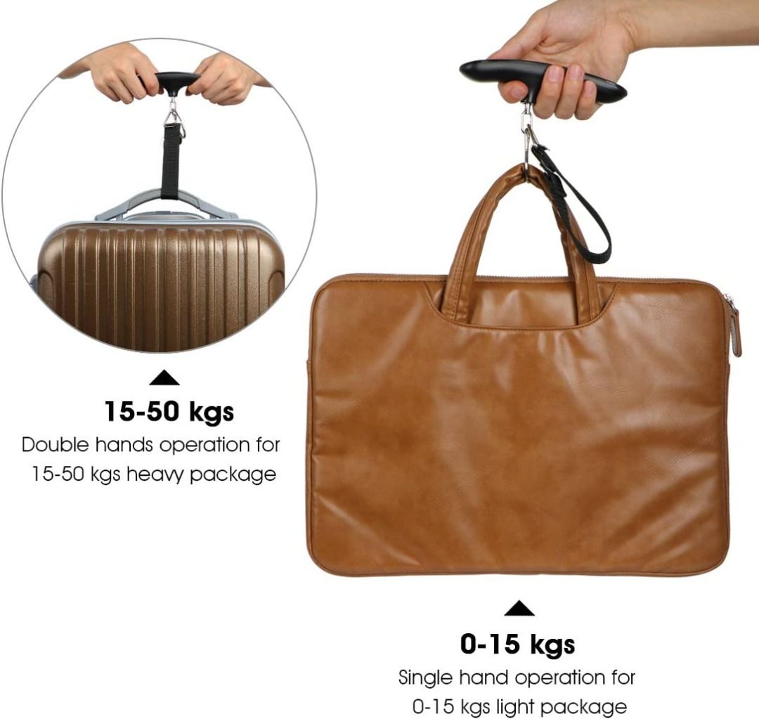 REIDEA Digital Luggage Scale with Hook, Portable Handheld Weight