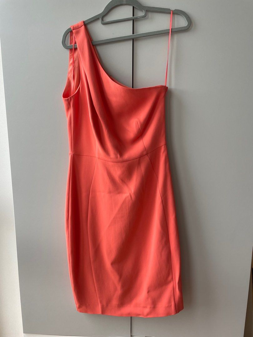 Reiss coral dress on sale