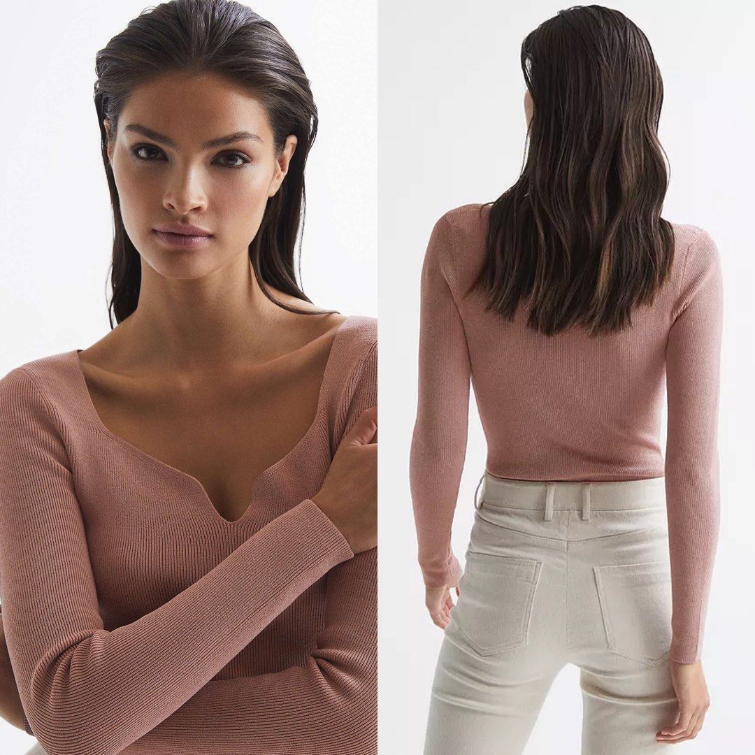 Reiss cream jumper sale