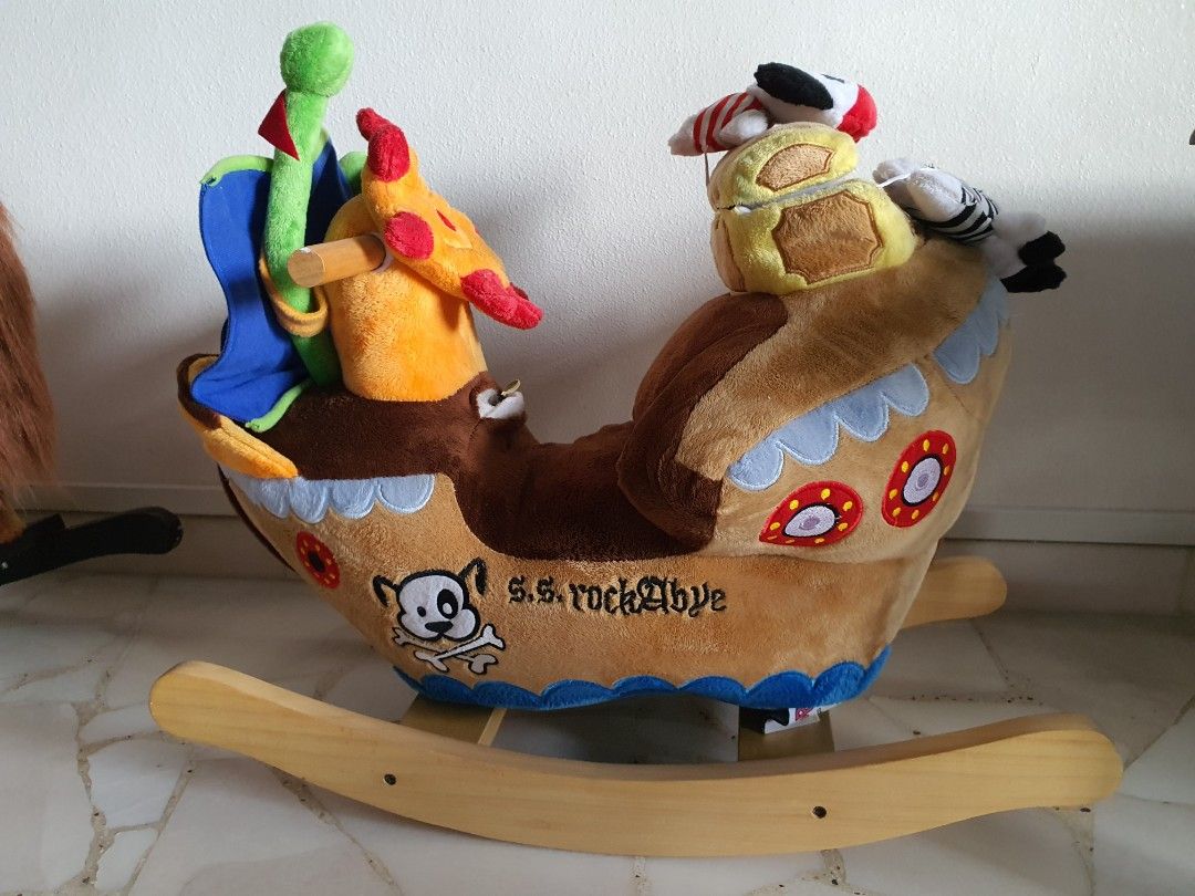 Pirate ship rocking horse sales