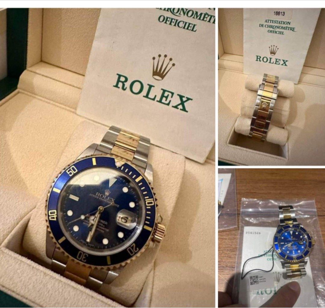Rolex 2002-2004 Submariner "BLUESY" 40mm (Category: Luxury Watches) located in Pasig City. Submitted by Watchaholics (Listing ID 1221356140, Image 2). Description: Rolex 2002-2004 Submariner "BLUESY" 40mm -ref 11613 -9/10 condition -40mm -complete/ full set For only 695k You may also contact me @ 09615077138 Thanks admin😉 .