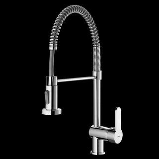 Rubine Kitchen Sink Mixer Tap Hot/Cold Picco 3949 with Black Flexible Spray PUB Approved (1yr warranty)