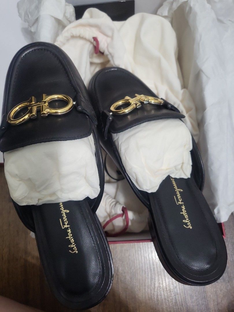 Gancini mule slipper shoe best sale