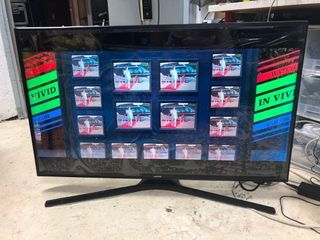 Samsung 43吋 43inch  UA43MU6300 4K smart tv $1800 （無保養,no warranty )