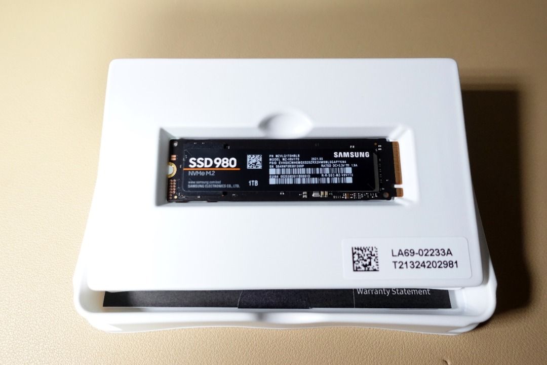NeweggBusiness - SAMSUNG 980 M.2 2280 1TB PCI-Express 3.0 x4, NVMe