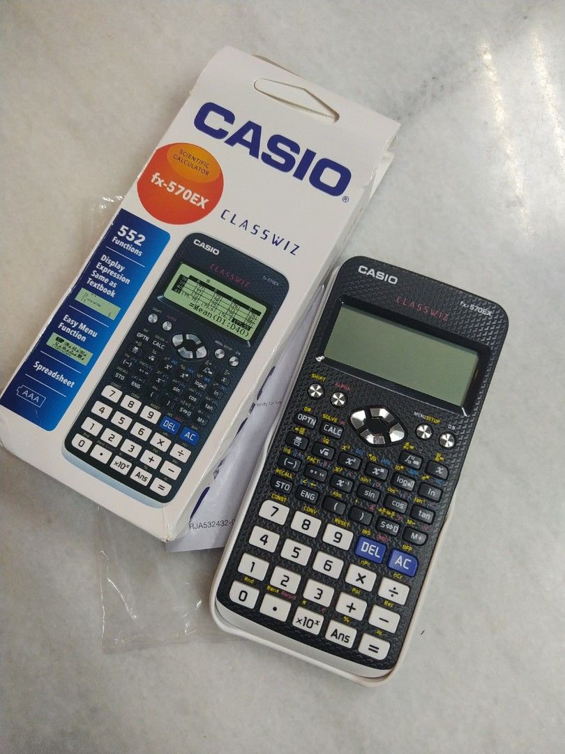 Calculator casio 2025 570ex
