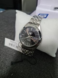 Seiko 5 SNKL23J1 (Made in Japan) Automatic 21 Jewels Black Dial Stainless Steel Watch