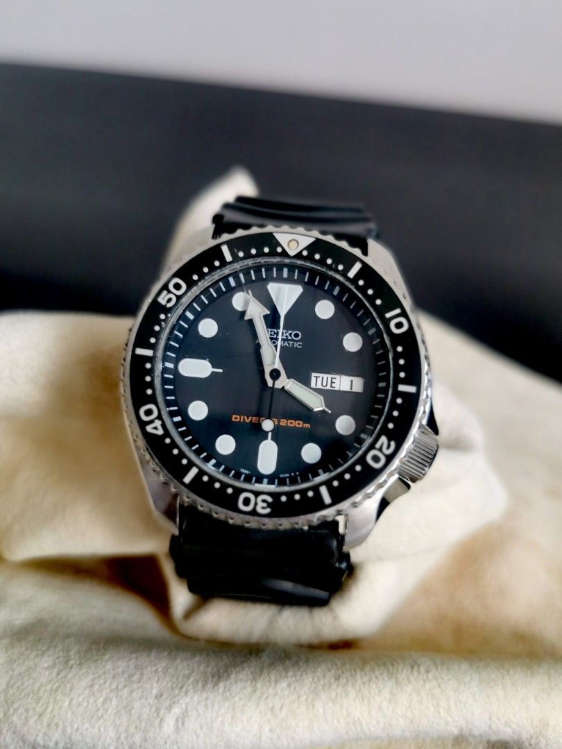 SEIKO 7S26-0020 AO Scuba Driver's Automatic Watch 200m water resistant Item  number: 710433 No box