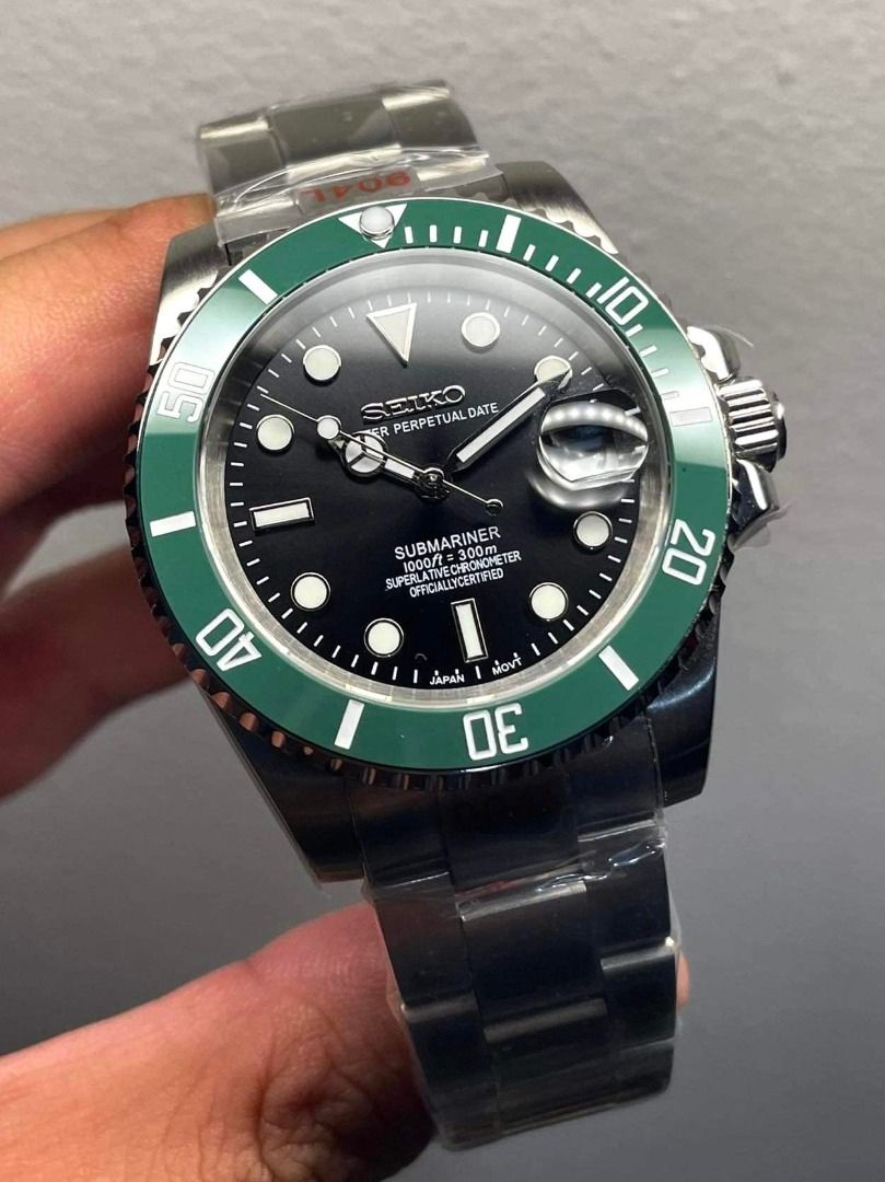 Seiko Submariner (C3 Lume), Men's Fashion, Watches & Accessories, Watches  on Carousell