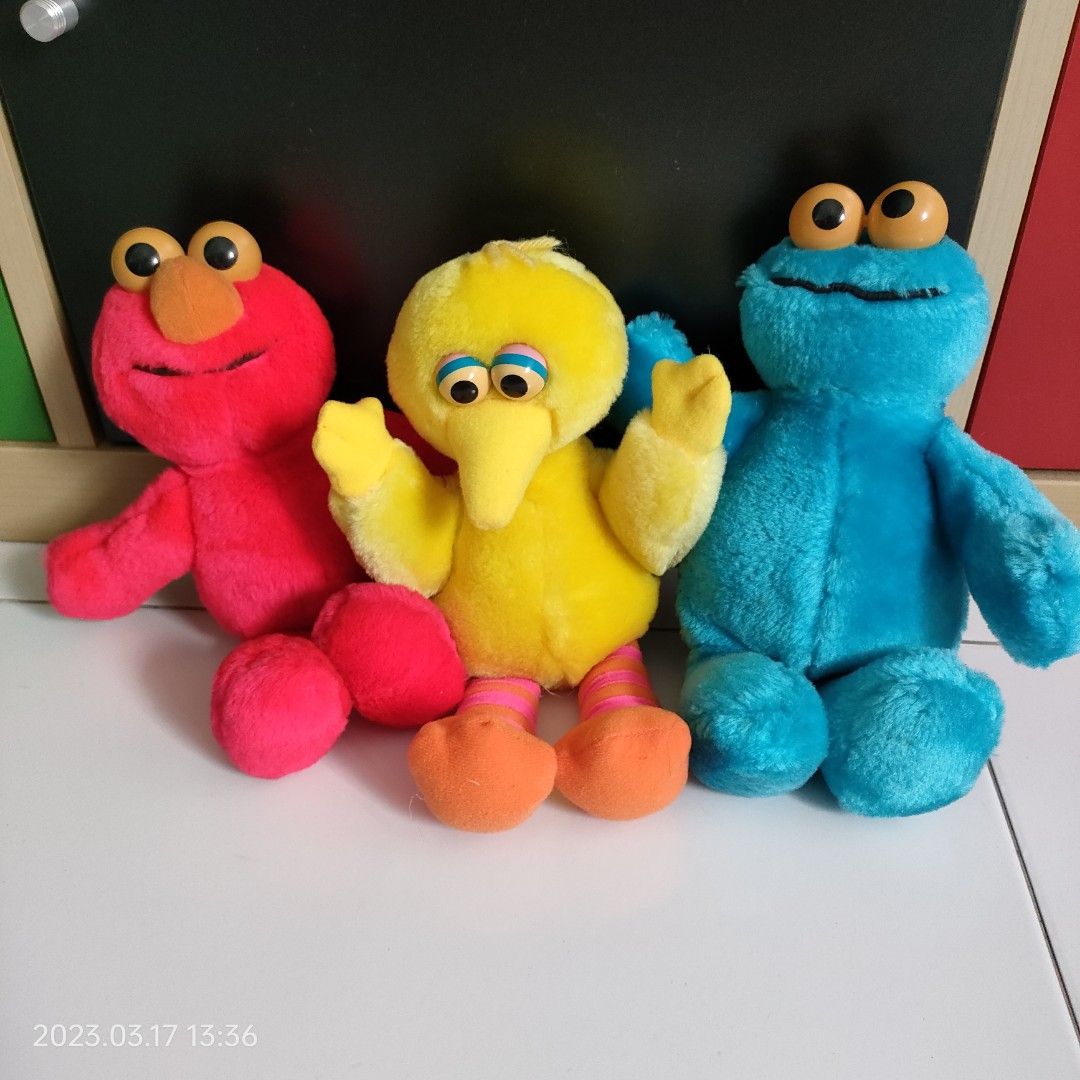 Sesame Street plush toy, Hobbies & Toys, Toys & Games on Carousell