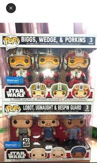 [SET OF 2] Star Wars Multi-packs Funko Pop Bundle: Cloud City and X-Wing Pilots
