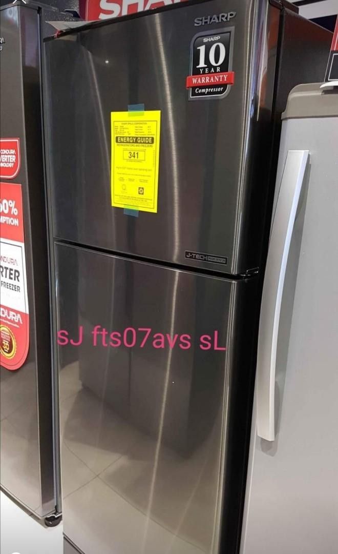 SHARP REFRIGERATOR (INVERTER AND NO FROST), TV & Home Appliances