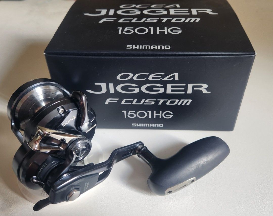 SHIMANO Saltwater Jigging Righthanded Reel OCEA JIGGER F CUSTOM 1500HG