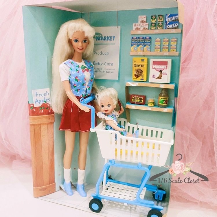 Shoppin Fun Barbie Kelly Playset 1996 Hobbies Toys Toys