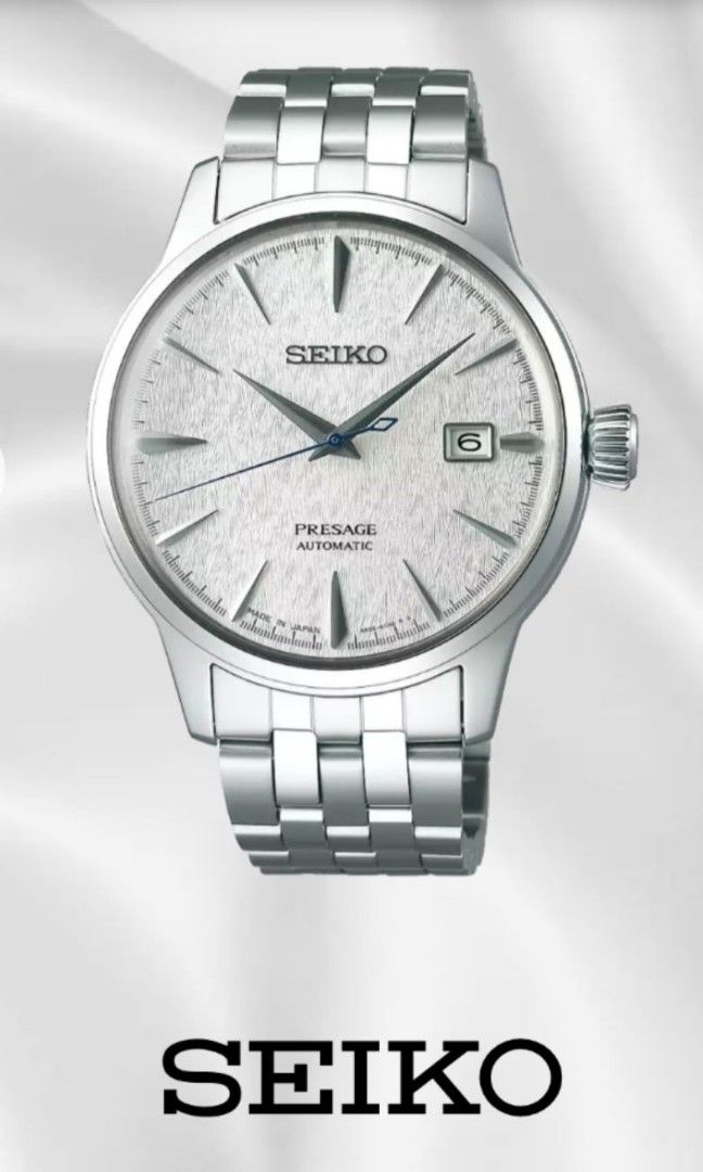 Seiko presage 2024 cocktail snowflake