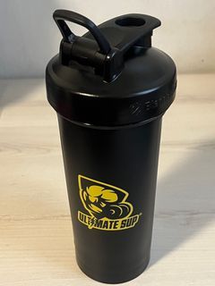 Signature Protein Shaker, Blender Bottle, Water Bottle with Blender Ball - Ultimate Sup