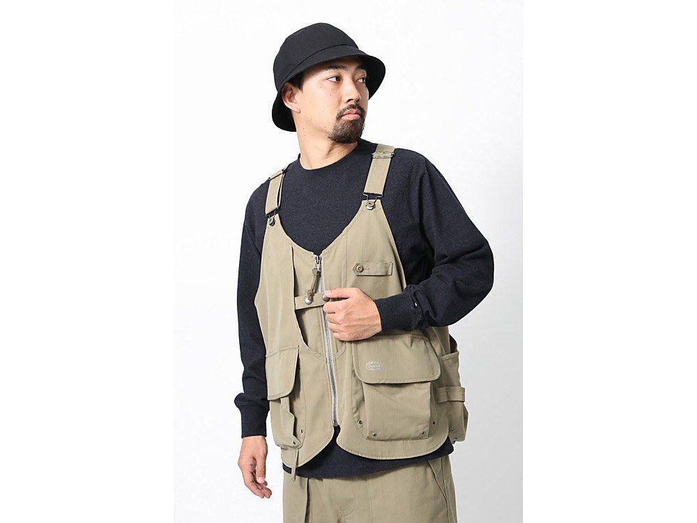 snow peak TAKIBI Vest Beige JK-22AU102, 運動產品, 行山及露營