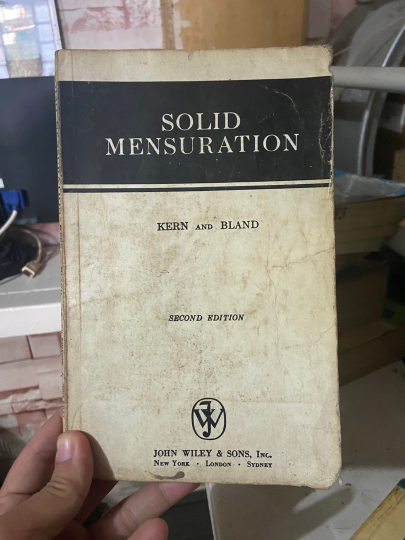 SOLID MENSURATION PROBLEMS WITH SOLUTIONS BY KERN AND BLAND PDF visual data 4