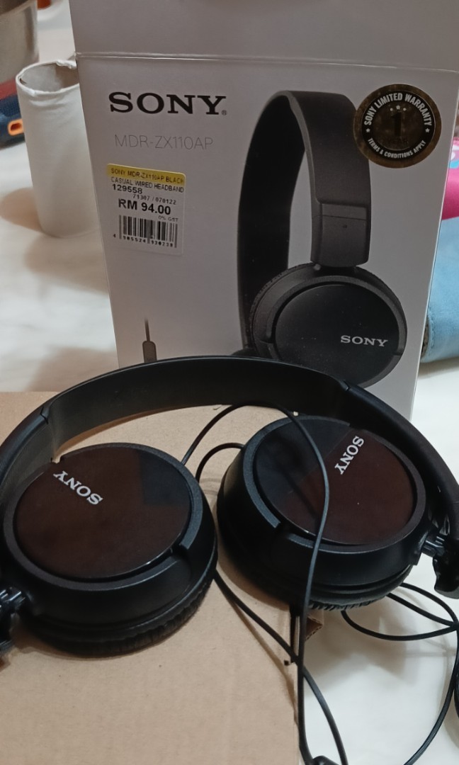 sony wired headphones