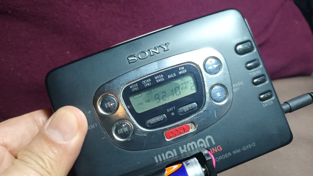 Sony WM GX612 WALKMAN, 音響器材, 可攜式音響設備- Carousell
