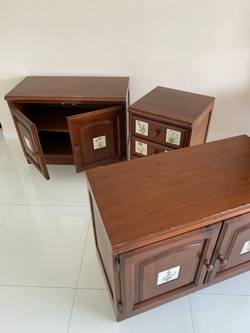 Spanish & Drawers (3 Units), Furniture & Home Living, Furniture, Shelves,