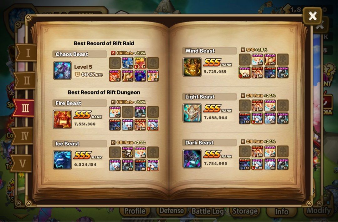 Compte Summoners War EU Avec Lucifer LD (Light And Dark) - Pour Android, IOS, PC