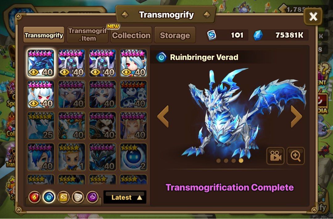 Compte Summoners War EU - Avec 1 LD Lucifer - Compte Neuf - Jeu PC/Android/iOS