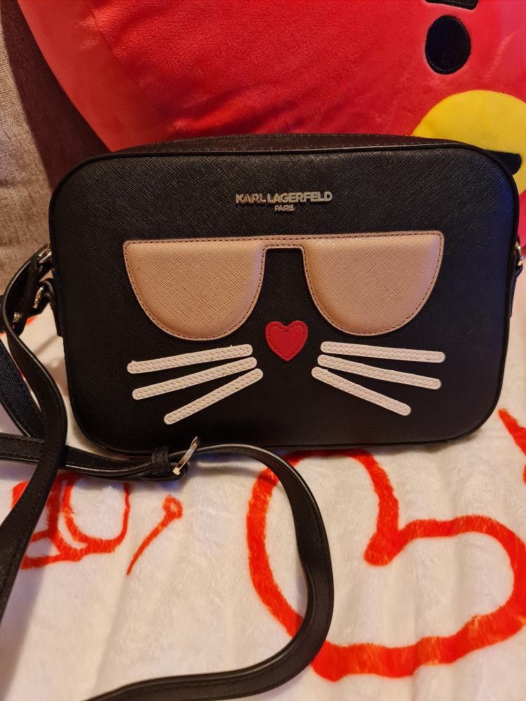 Karl Lagerfeld Maybelle Cat Shoulder Bag | Lyst