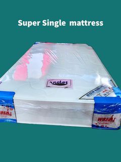 Super Single size 6 inches high firmness Foam mattress, Firmness level 9/10, Fully brand new mattress. (Free Delivery) 7 years waranty