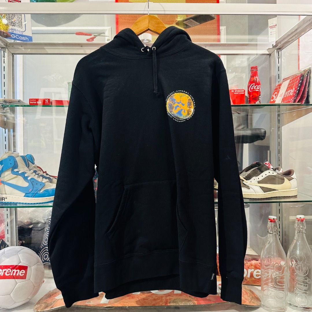 Supreme embryo 2025 hooded sweatshirt black