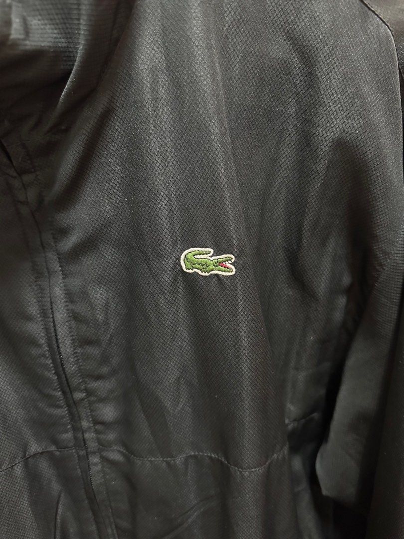 Supreme lacoste best sale track jacket black