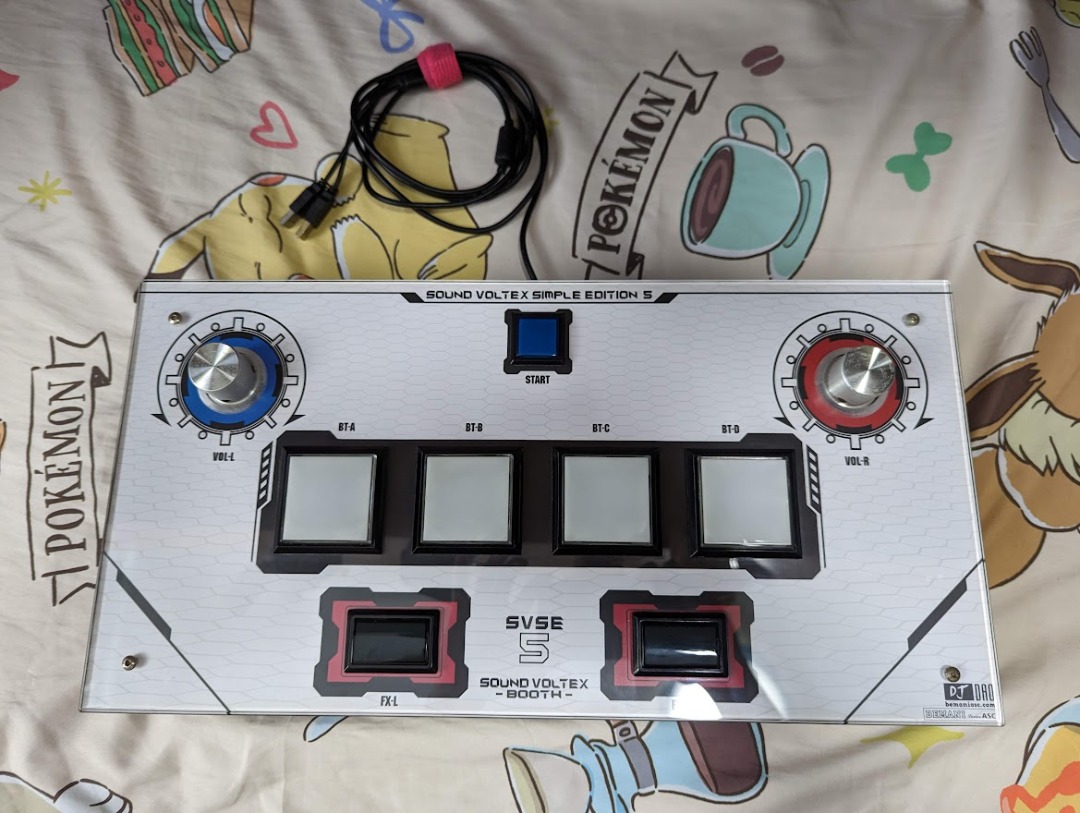 SVSE5 Sound Voltex controller, Video Gaming, Gaming Accessories 