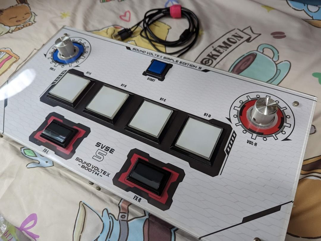 SVSE5 Sound Voltex controller, Video Gaming, Gaming Accessories