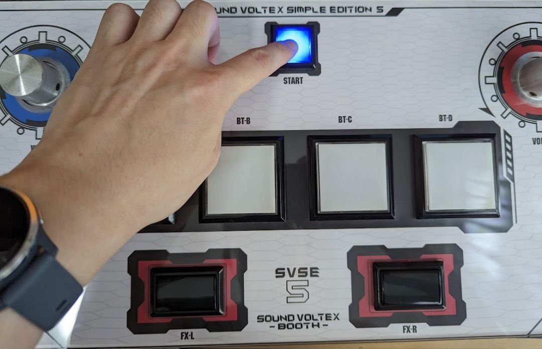 SVSE5 Sound Voltex controller, Video Gaming, Gaming Accessories