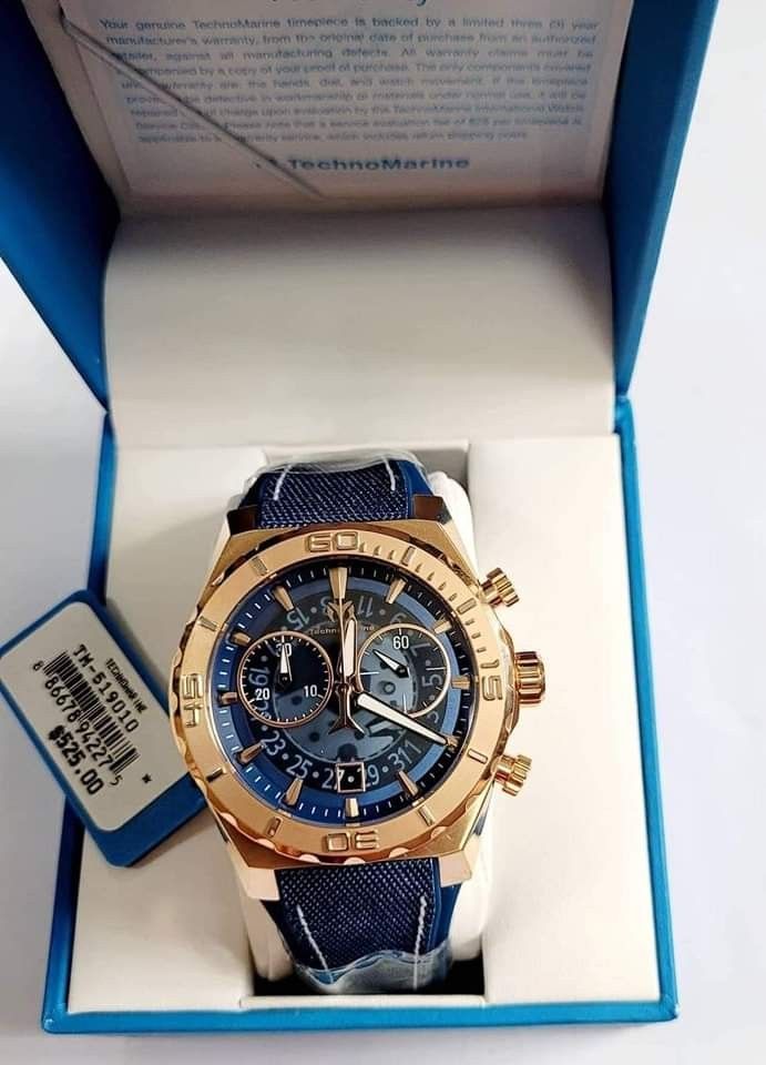 TechnoMarine Reef Shark Swiss Quartz 48mm (Category: Men's Watches) located in Mabalacat. Submitted by maiyasluxurybagshoppe (Listing ID 1221342163, Image 3). Description: .