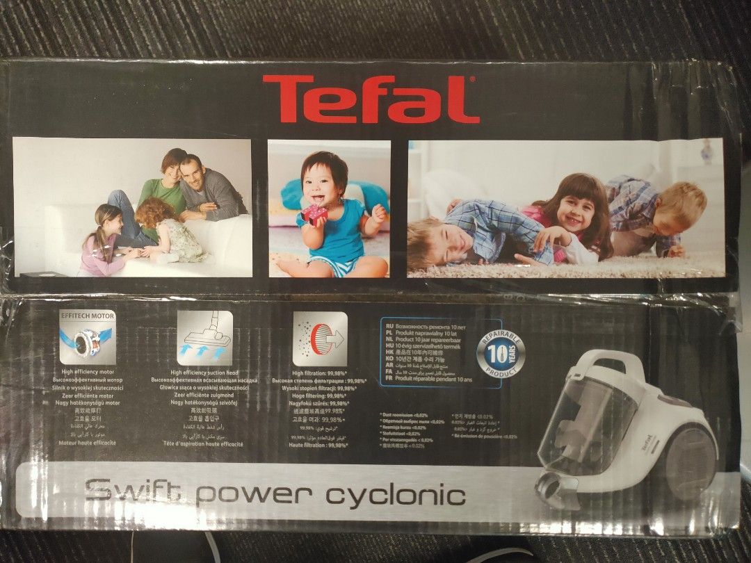Tefal Swift Power Cyclonic Vacuum Cleaner, Furniture & Home Living ...