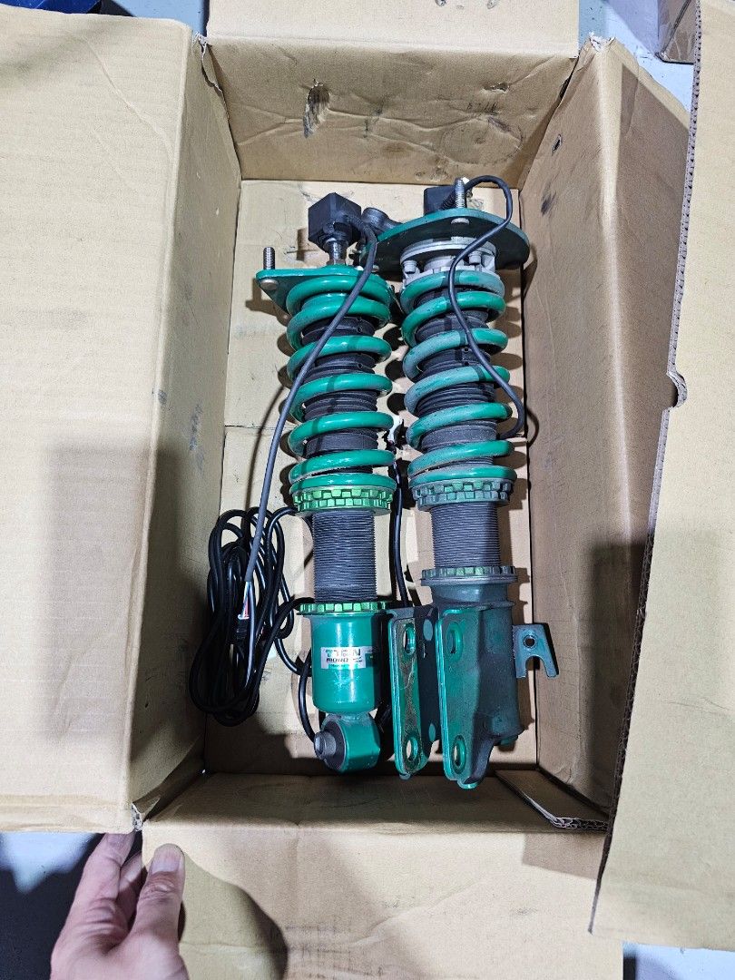 Tein mono sport coilovers plus edfc (wrx/sti/vag), Car Accessories