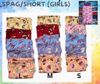 TERNO SPAG / SHORTS (GIRLS)