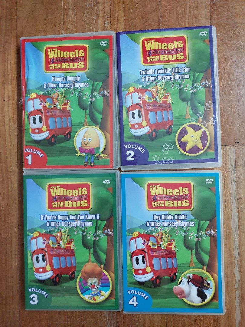 The Wheels on the Bus Series, Hobbies & Toys, Music & Media, CDs & DVDs